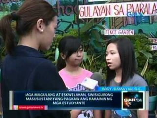 Saksi: Magulang at eskwelahan, sinisigurong masustansyang pagkain ang kakainin ng mga estudyante