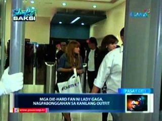 Saksi: Concert ni Lady Gaga, dinagsa ng fans