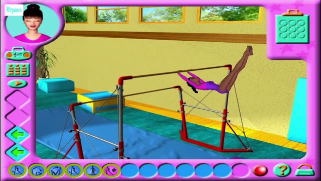 ИГРА (ПОЛНАЯ ВЕРСИЯ) Барби на русском Спортивная гимнастика Прохождение new