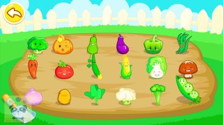 Learn Vegetable Names For Kids With Fun Baby Panda ♫ App Game For Kid By Baby Baby Channel