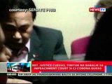 NTL: Ret. Justice Cuevas, tiniyak na babalik sa impeachment court si CJ Corona bukas