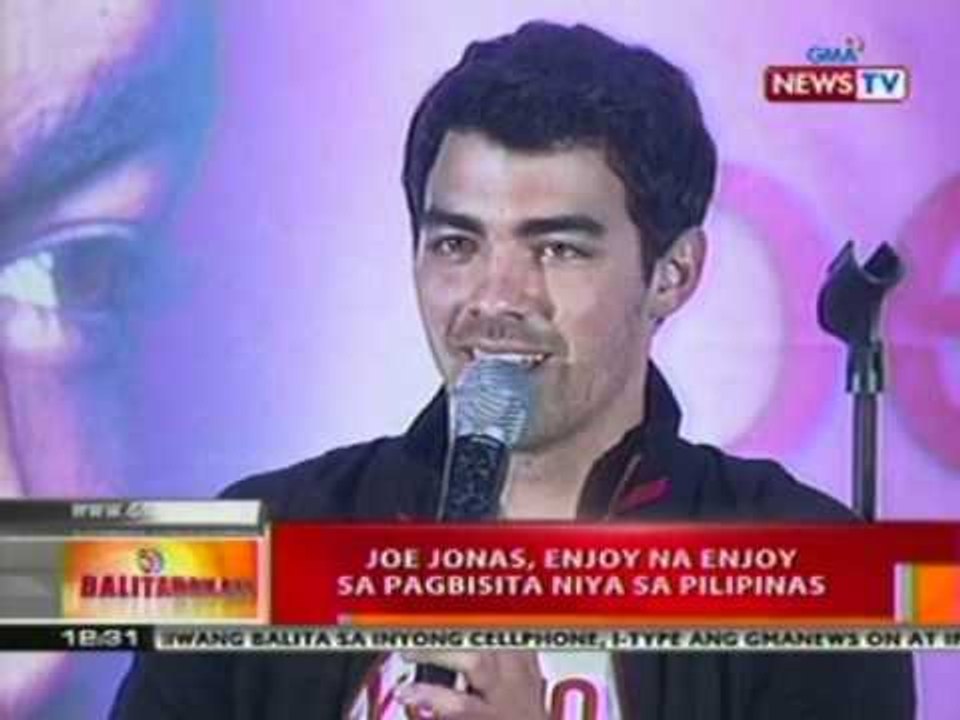BT: Joe Jonas, enjoy na enjoy sa pagbisita niya sa Pilipinas