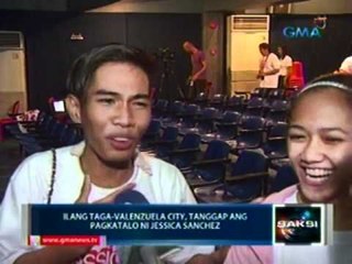 Saksi: Ilang taga-Valenzuela City, tanggap ang pagkatalo ni Jessica Sanchez