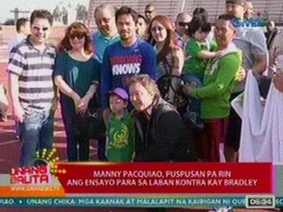 UB: Batang nakikipaglaban sa cancer, natupad ang hiling na makaharap ang idolong si Pacman