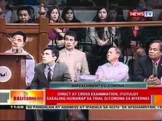 Descargar video: BT: Corona, handa raw bumalik sa impeachment trial ayon sa kanyang pamilya