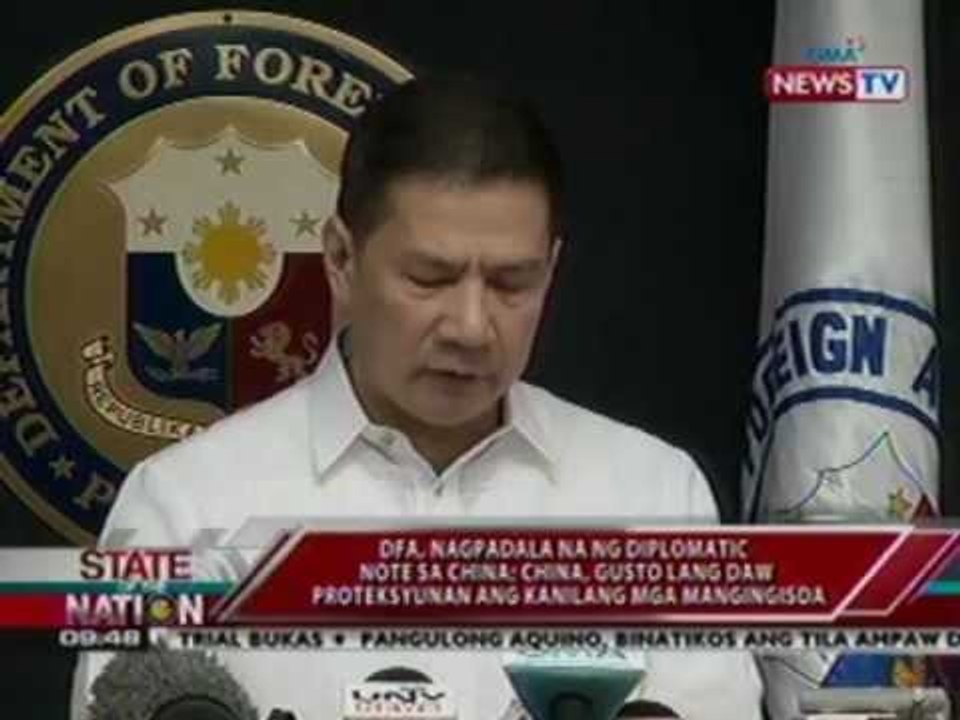 SONA: 16 Chinise fishing vessels, 76 utility boats, 5 gov't vessels, namataan sa Panatag Shoal