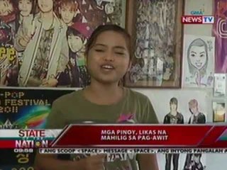 SONA: Mga Pinoy, likas na mahilig sa pag-awit