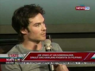 SONA: Joe Jonas at Ian Somerhalder, sinulit ang kanilang pagbisita sa Pilipinas