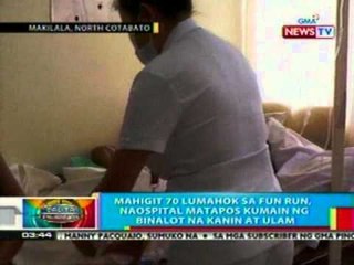 BP: Mahigit 70, naospital matapos umanong ma-food poison sa North Cotabato