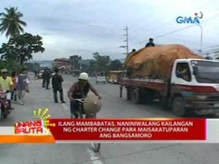 Ilang mambabatas, naniniwalang kailangan ng charter change para maisakatuparan ang Bangsamoro