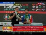 BT: Pinoy, wagi sa 2012 Asian Rubik's Cube Championship sa Hong Kong