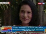 NTG: Dindi Gallardo, idinemanda ang nobya ng 'Batman' comics writer