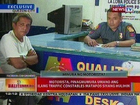 BT: Motorista sa QC, pinagmumura ang ilang traffic constables matapos hulihin