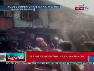 NTL: Isang residential area sa   Pandacan, Manila, nasunog