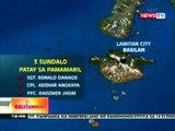 BT: 3 sundalo sa Basilan, patay sa pamamaril