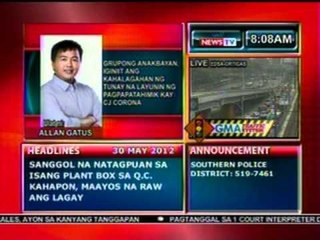 DB: Grupong Anakbayan, iginiit ang kahalagahan ng tunay ng layunin ng pagpapatahimik kay CJ Corona