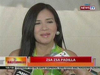 BT: Zsa Zsa Padilla, masaya sa kanyang   bagong pelikula