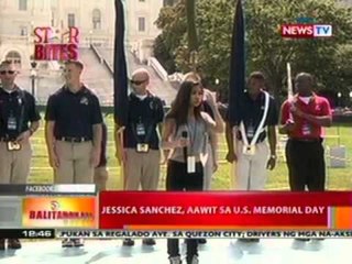BT: Jessica Sanchez, aawit sa US Memorial Day