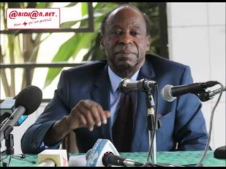 Présidentielle 2015 : Conférence de presse  la déclaration liminaire du candidat Essy Amara