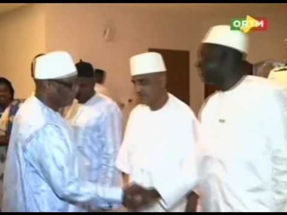 ORTM / Audience du chef de l’Etat avec plusieurs personnalités dont Moussa Timbine