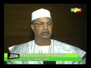 ORTM / Audience du Pr de l'Assemblée Nationale avec le représentant spécial du SG de l'ONU