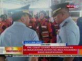 BT: PHL Coast Guard, naghahansa na sa inaasahang   buhos ng mga pasahero bago magpasukan