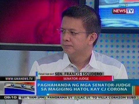 NTG: Paghahanda ng mga senator-judges sa magiging hatol kay Corona (052812)