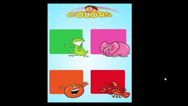 Learn Basic Color Names For Kids Color Names For Preschool Children Kids Learning Videos