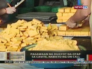 OC: Pagawaan ng dugyot na otap sa Cavite,   nabisto ng On Call