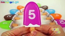 Sora Kids - Learn Numbers Counting 1-10 for Toddlers Kids Children with Ice Cream Popsicle -