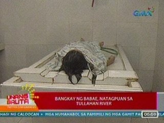 UB: Bangkay ng babae, natagpuan sa Tullahan River sa Caloocan