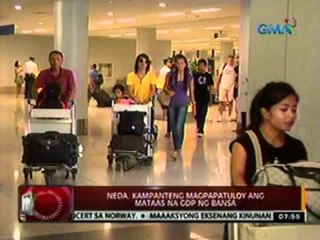 24oras: NEDA, kampanteng magpapatuloy ang mataas na GDP ng bansa