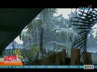 UB: Ilang lugar sa Albay, binaha at nawalan ng kuryente