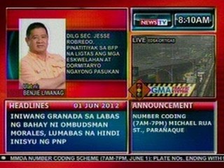 DB: Robredo, pinatitiyak sa BFP na ligtas ang mga eskwelahan at dormitoryo ngayong pasukan