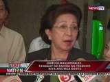SONA: Ombudsman Morales, tanggap na bahagi ng trabaho niya ang mga banta