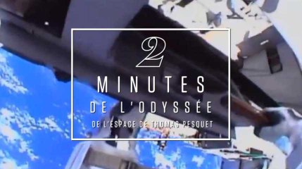 2 minutes de l'Odyssée spatiale de Thomas Pasquet remixée