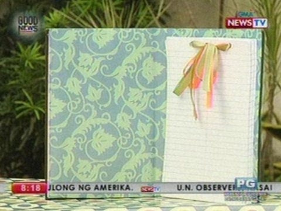 GN: Recycled school materials