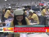 BT: Dagdag-sahod sa mga manggagawa sa Metro   Manila, epektibo na ngayong araw