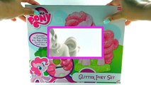 My Little Pony Glitter Pony - DIY Pinkie Pie MLP Money Box with Glittery hair and tail