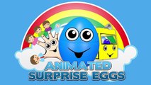 MONSTER TRUCK Destroyer | Monster Trucks for Children | Learning Shapes | Animated Surprise Eggs