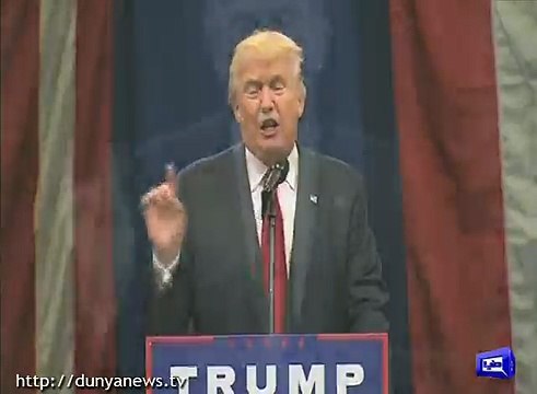 Dunya News- Ex-Miss Hungary claims Trump grabbed her hand.