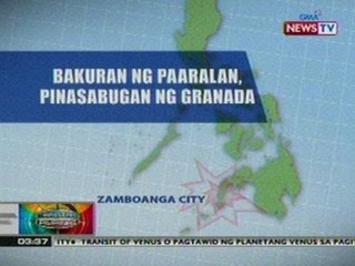 BP: Bakuran ng paaralan sa Zamboanga,   pinasabugan ng granada