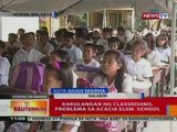 BT: Kakulangan ng classrooms, problema sa   Acacia Elem. School sa Malabon