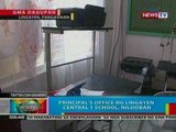 BP: Principal's office ng Lingayen Central   1 School sa Pangasinan, nilooban