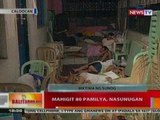 BT: Mahigit 80 pamilya sa Caloocan,   nasunugan