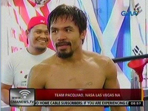 24 Oras: Team Pacquiao, nasa Las Vegas na