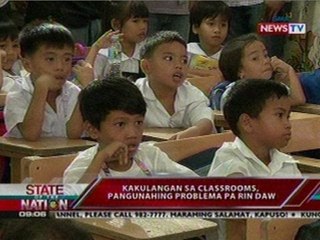 SONA: Kakulangan sa classroom, pangunahing problema pa rin daw