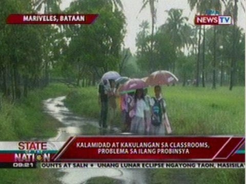 SONA: Kalamidad at kakulangan sa classrooms, problema sa ilang probinsya