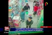 Captan a 'tendero' que opera en supermercados del Callao