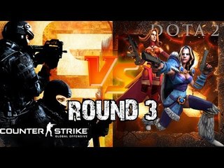 DOTA 2 vs CSGO - Round 3 [SFM]
